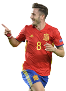 Saul Niguez football render