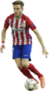 Saul Niguez football render