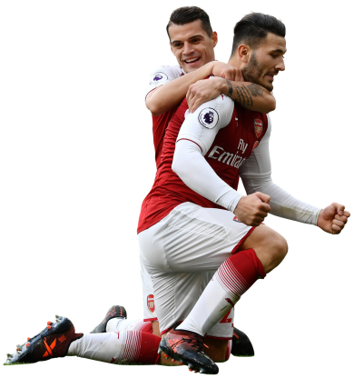 Sead Kolasinac & Granit Xhaka