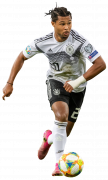 Serge Gnabry football render