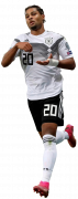 Serge Gnabry football render