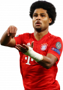 Serge Gnabry football render