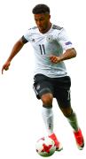 Serge Gnabry football render