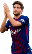 Sergi Roberto football render