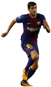 Sergi Roberto football render