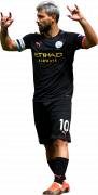 Sergio Aguero football render