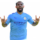 Sergio Agüero football render