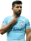 Sergio Agüero football render