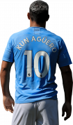 Sergio Agüero football render