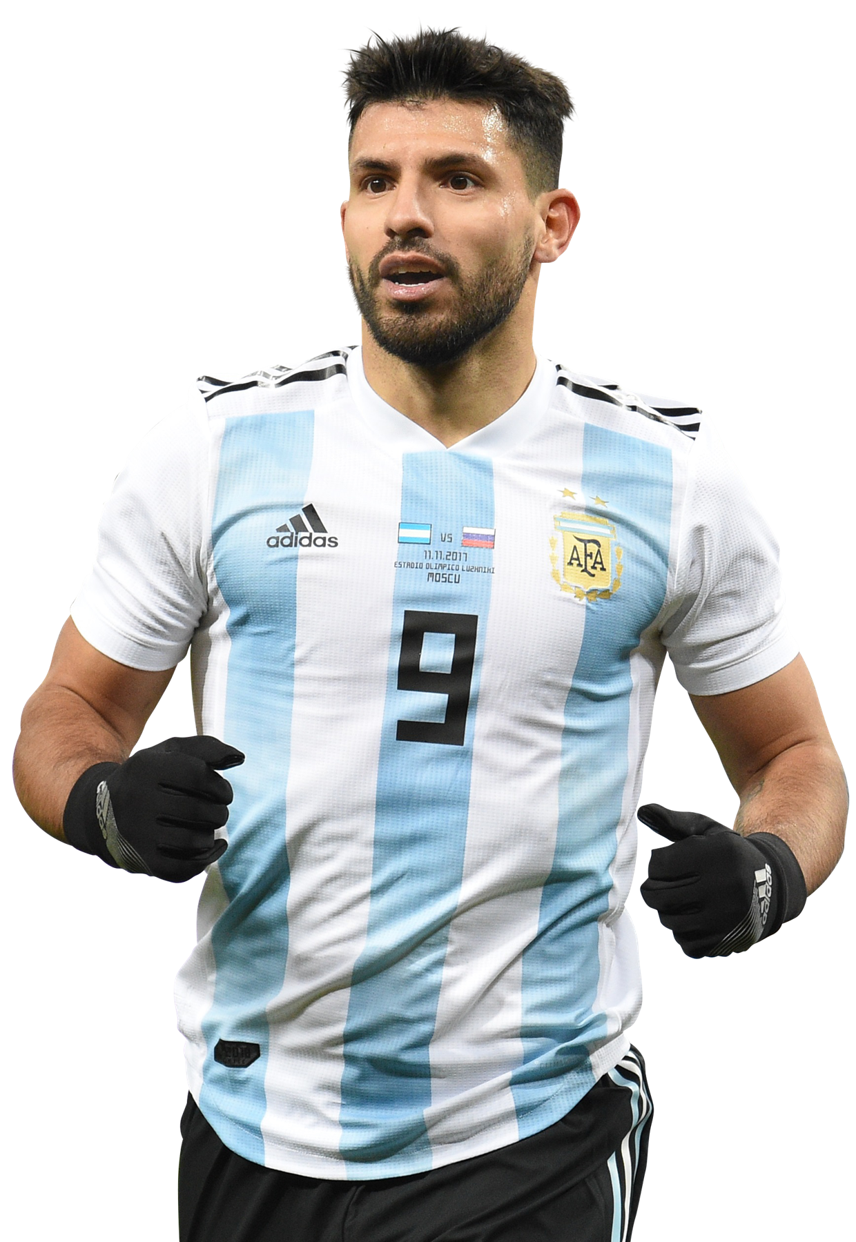 Sergio Aguero football render - 45633 - FootyRenders