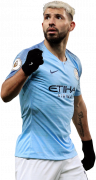 Sergio Aguero football render