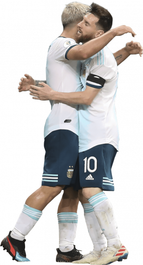 Sergio Aguero & Lionel Messi