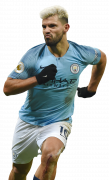 Sergio Aguero football render