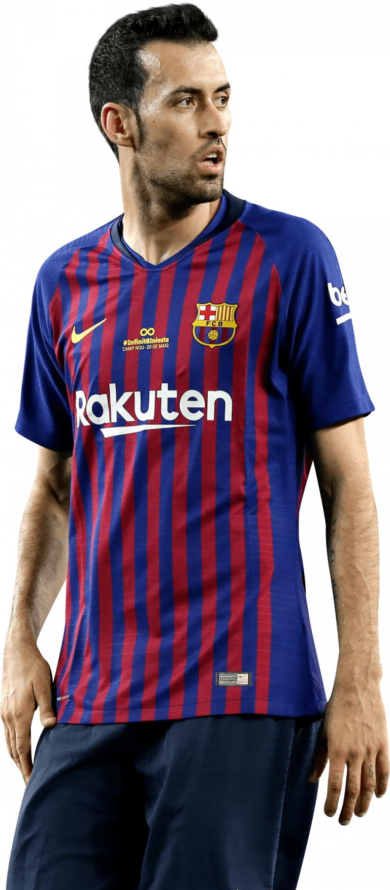 Sergio Busquets football render 53033 FootyRenders