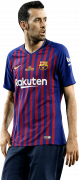 Sergio Busquets football render