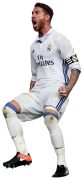 Sergio Ramos football render