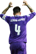 Sergio Ramos football render