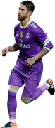 Sergio Ramos football render