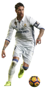 Sergio Ramos football render