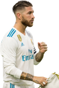 Sergio Ramos football render