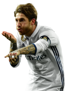 Sergio Ramos football render