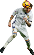 Sergio Ramos football render