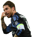 Sergio Ramos football render