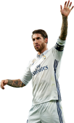 Sergio Ramos football render