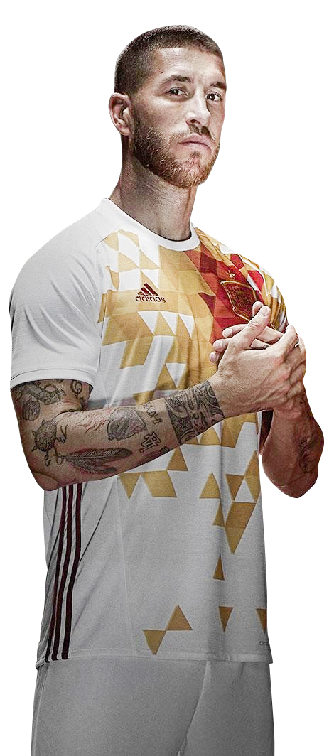 Sergio Ramos football render - 61519 - FootyRenders