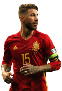 Sergio Ramos football render