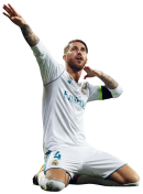 Sergio Ramos football render