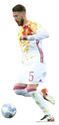 Sergio Ramos football render