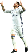 Sergio Ramos football render