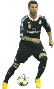 Sergio Ramos football render