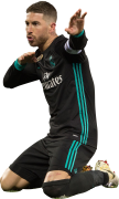 Sergio Ramos football render