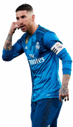 Sergio Ramos football render