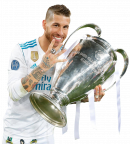 Sergio Ramos football render