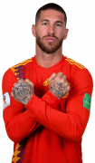 Sergio Ramos football render