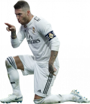 Sergio Ramos football render