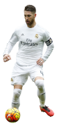 Sergio Ramos football render