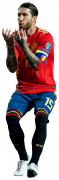 Sergio Ramos football render