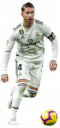 Sergio Ramos football render