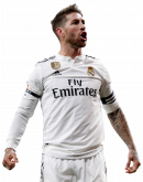 Sergio Ramos football render