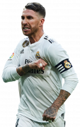 Sergio Ramos football render