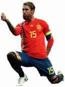 Sergio Ramos football render