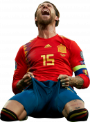 Sergio Ramos football render