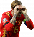 Sergio Ramos football render