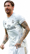 Sergio Ramos football render