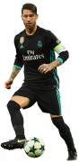 Sergio Ramos football render