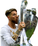 Sergio Ramos football render